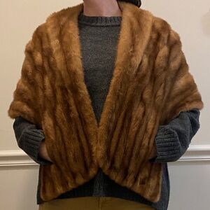 Vintage Mink Cape